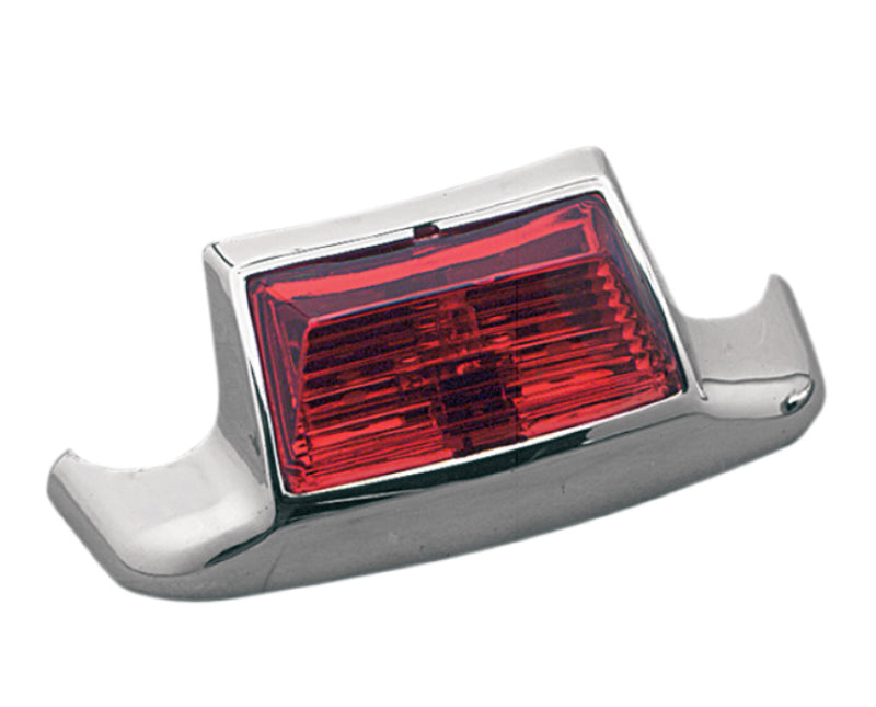 DRAG SPECIALTIES Replacement Rear Fender Tip Light - Chrome - Red