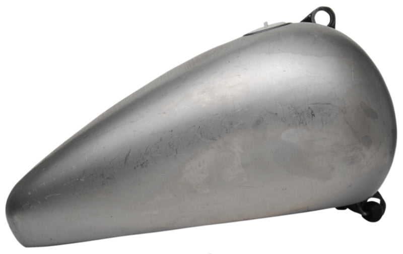 DRAG SPECIALTIES Replacement Flatside Fat Bob Style Gas Tanks - Raw - 6 Gallon