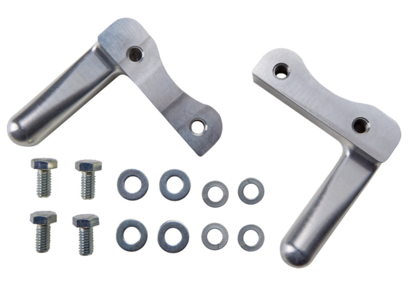 KLOCK WERKS Wrapper Front Fender Kit - w/ Satin Blocks - Steel - 19"