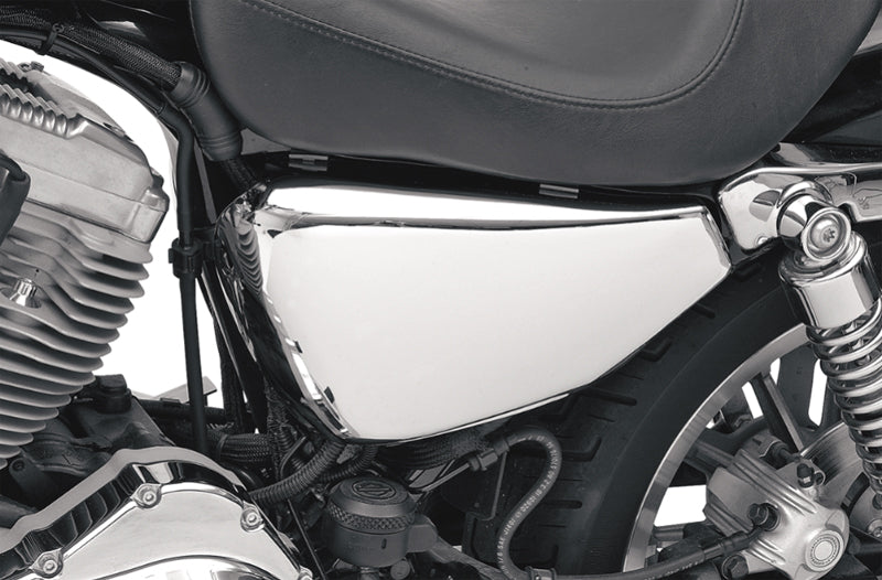 DRAG SPECIALTIES Replacement Left Side Cover - Chrome - Sportster '04-'09