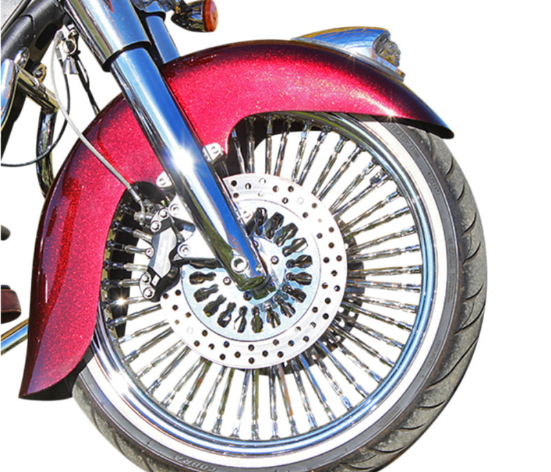 KLOCK WERKS Front Fender Kit - Steel - Indian/Chief - 16"-19"