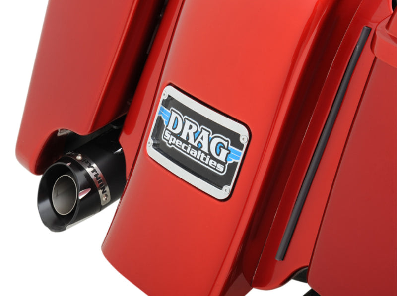 KLOCK WERKS The One Rear Fender Lighted License Frame - LED - Chrome