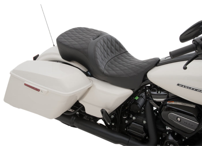 DRAG SPECIALTIES Touring Seat - Double Diamond - Touring '09-'23