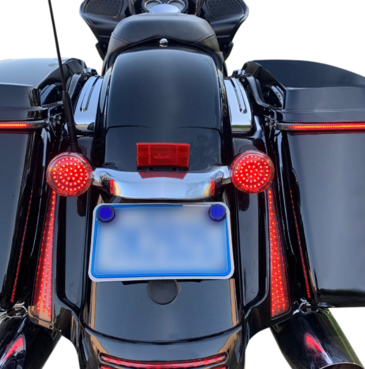 DRAG SPECIALTIES LED Bullet-Style 1157 Turn Signal Inserts - Red