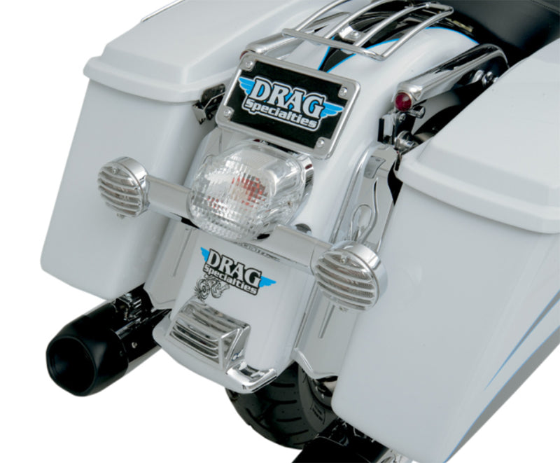 DRAG SPECIALTIES Replacement Rear Turn Signal Mount Bracket - Chrome - 10"