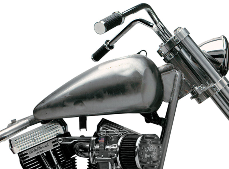 DRAG SPECIALTIES Replacement Flatside Fat Bob Style Gas Tanks - Raw - 3.5 Gallon