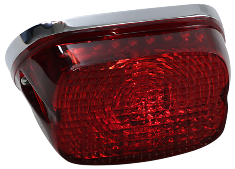 DRAG SPECIALTIES Replacement OEM Style LED Taillight Assembly - Red Lens - Chrome