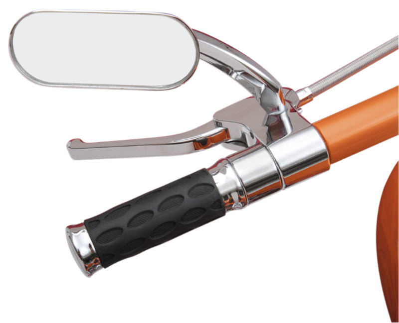 DRAG SPECIALTIES Chrome Oval Mirror