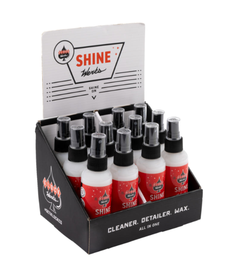 KLOCK WERKS Shine Werks Kleaner - 4 US fl oz. - 12-pack