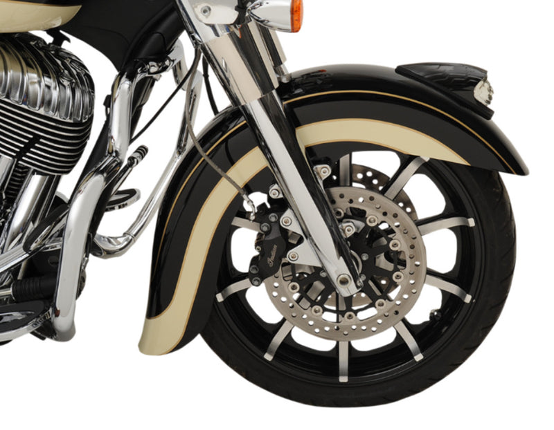 KLOCK WERKS Front Fender Kit - Steel - Indian/Chief - 16"-19"