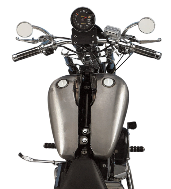 DRAG SPECIALTIES Replacement Flatside Fat Bob Style Gas Tanks - Raw - 5 Gallon