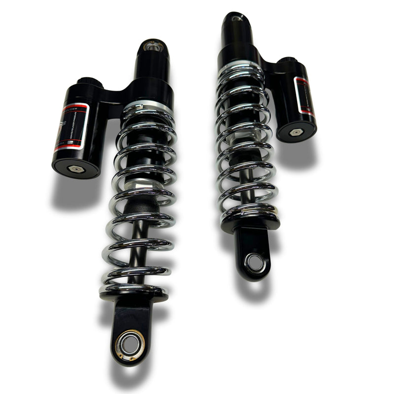 RWD RS-2 Rear Shock Absorber for 1984 - 2000 Harley Davidson FXR (CHROME SPRING)