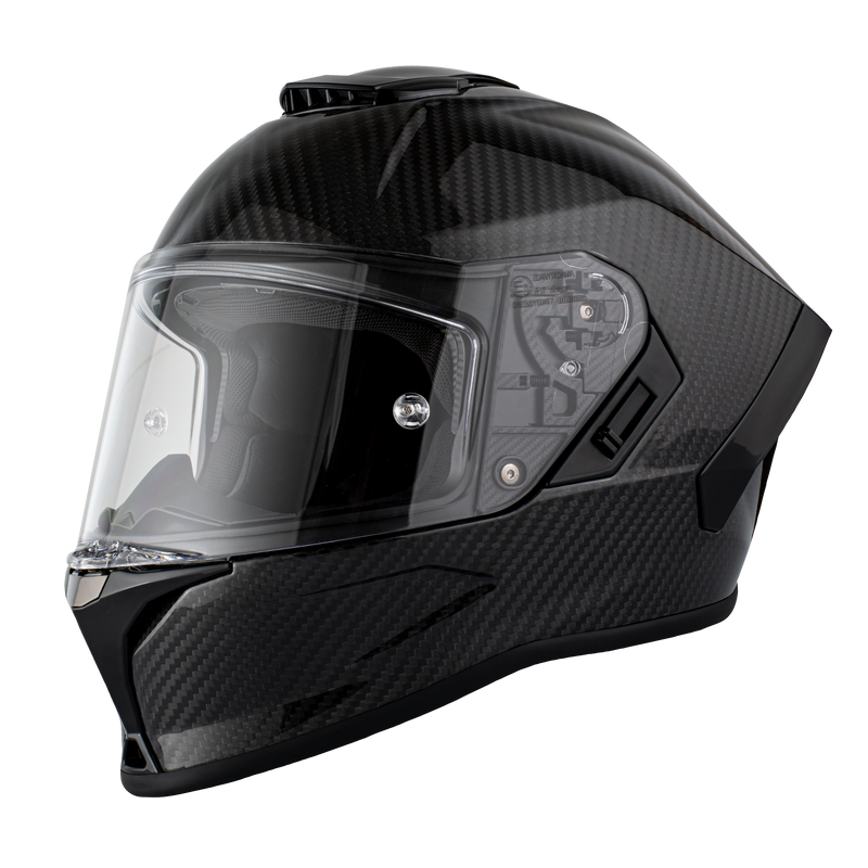 D.O.T. & ECE Daytona Viper- Grey Carbon Fiber