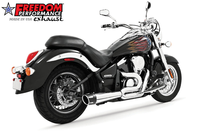 KAWASAKI VULCAN 900 COMBAT FLUTED 2-INTO-1 2006-2020