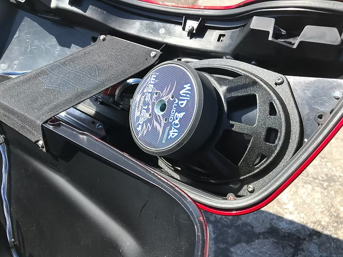 WILD BOAR AUDIO Saddlebag Lid Speakers - 6" x 9" Component Speakers