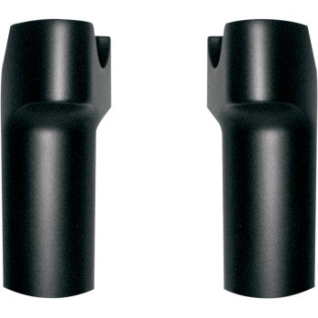 WILD 1 1-1/4" Chubby® Billet Risers - Straight - 3-1/2" - Satin Black