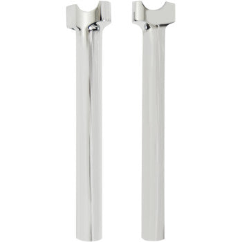 WILD 1 1-1/4" Chubby® Billet Risers - Straight - 12" - Chrome