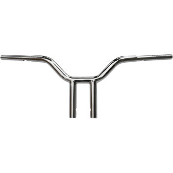 WILD 1 1-1/4" Chubby® Handlebar - Street Fighter/T-Bar - 10" - Chrome