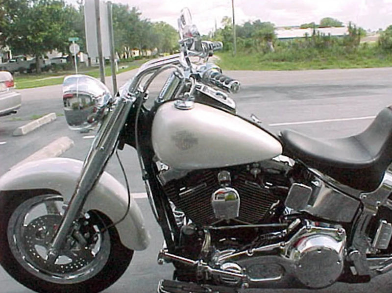 WILD 1 1-1/4" Chubby® Drag Handlebar - 5" Rise - Chrome