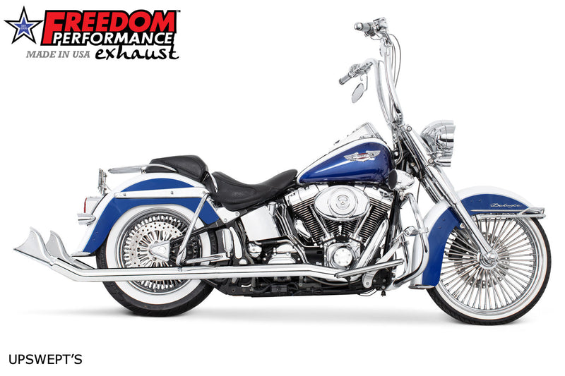 FREEDOM EXHAUST -  SOFTAIL 2.5" CLASSIC SLIP-ONS 1997-2017 *FITS FREEDOM HEADERS ONLY*