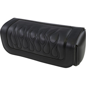 SADDLEMEN Highwayman Tattoo Tool Pouch - Flame - Black
