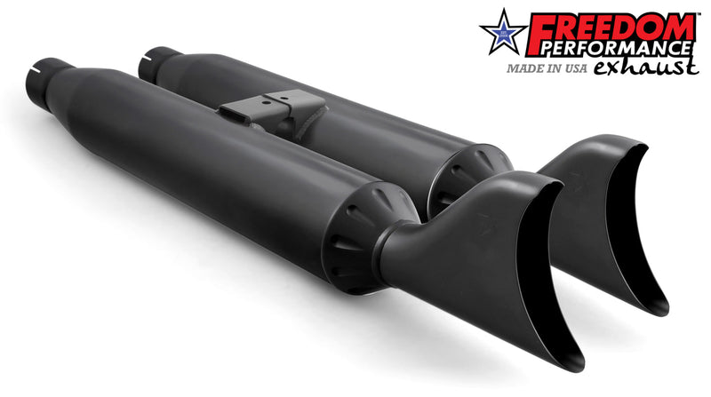 YAMAHA VENTURE/ROYAL STAR/TOUR DELUXE 1999-2014 SLIP-ONS check description for Quiet Baffles.