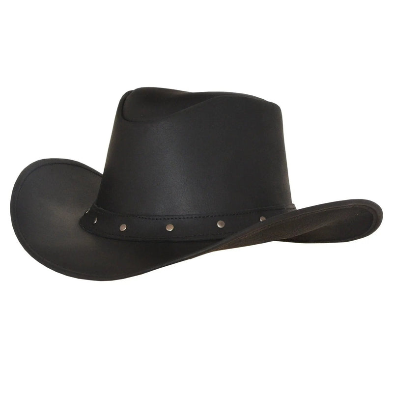 Yellowstone – Premium Leather Cowboy Hat with Western Heritage