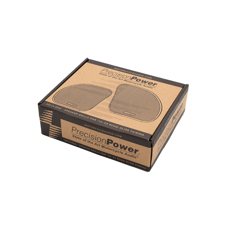 PRECISION POWER - '14-'23 Road Glide Speaker Grills (Pair)