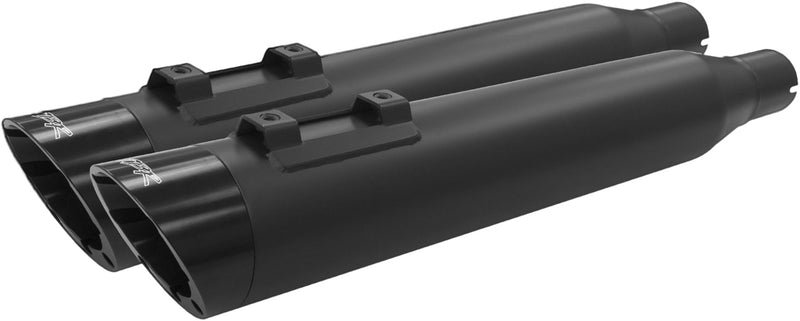 TBR Comp S Slip On W/Slash Black End Cap - '17-'24 TOURING