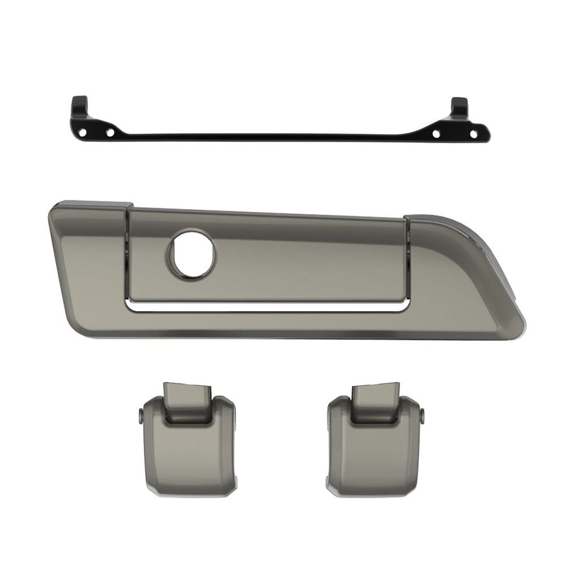 Advanblack Color Matched Hinges & Latch kit  For Advanblack & Harley Razor Chopped King Rear Tour Trunk Pack