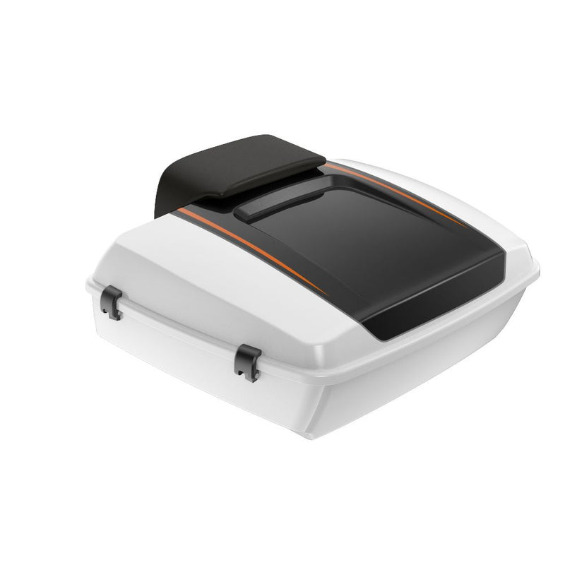 Advanblack Chopped Rear Tour Trunk Pack For  '97-'26 Harley Touring / Softail