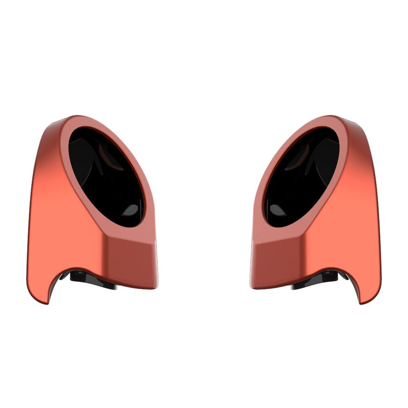 Advanblack Color Matched 6.5 Inch Speaker Pods for Advanblack & Harley King Rear Tour Trunk Pack