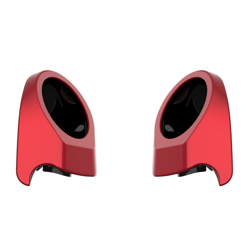 Advanblack Color Matched 6.5 Inch Speaker Pods for Advanblack & Harley King Rear Tour Trunk Pack