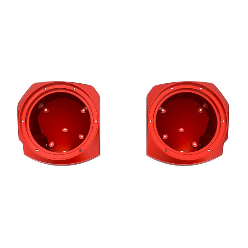 Advanblack Color-Matched 8-inch Speaker Pods for 23.5-Up Harley Touring
