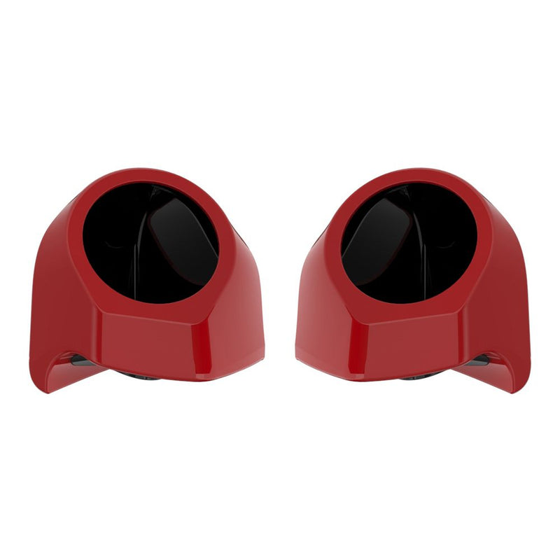 Advanblack Color Matched 6.5 Inch Speaker Pods for Advanblack & Harley King Rear Tour Trunk Pack