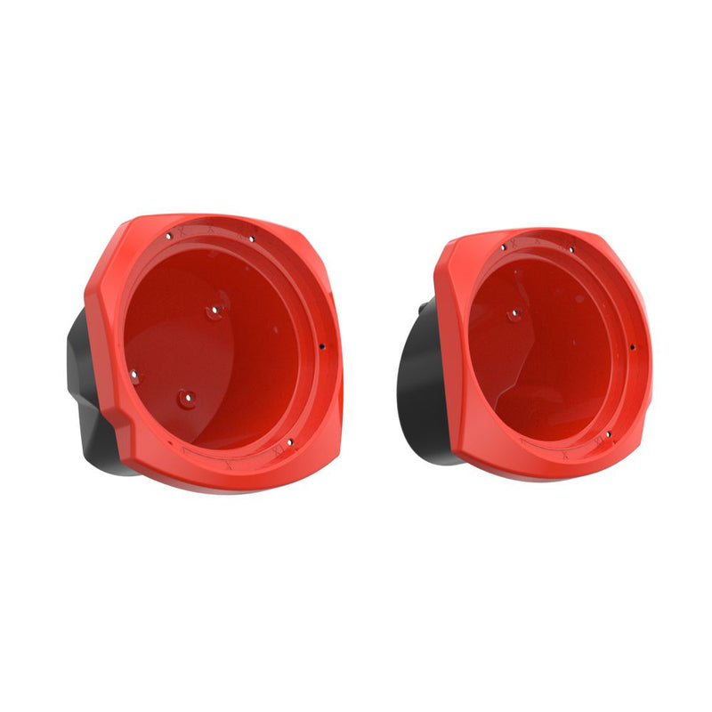 Advanblack Color-Matched 8-inch Speaker Pods for 23.5-Up Harley Touring