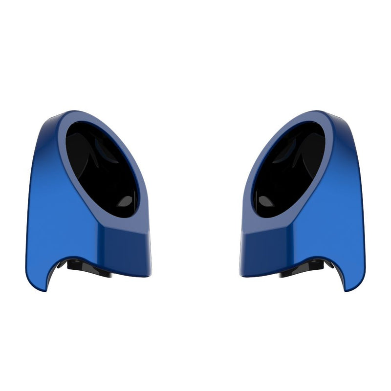 Advanblack Color Matched 6.5 Inch Speaker Pods for Advanblack & Harley King Rear Tour Trunk Pack