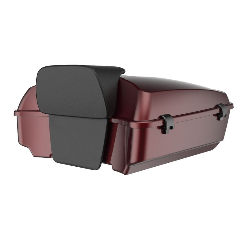 Advanblack Chopped Rear Tour Trunk Pack For  '97-'26 Harley Touring / Softail