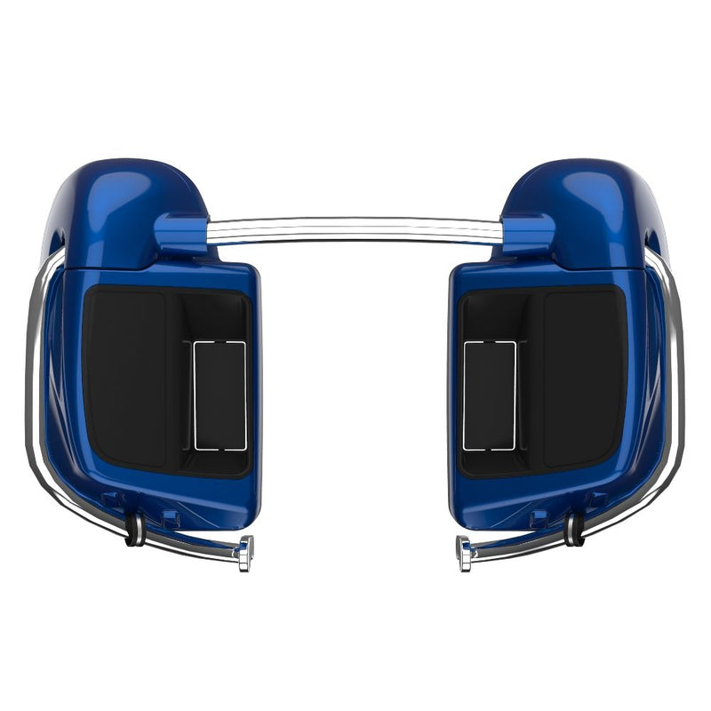 Advanblack Rushmore Lower Vented Fairings for 2014-2023 Harley Davidson Touring