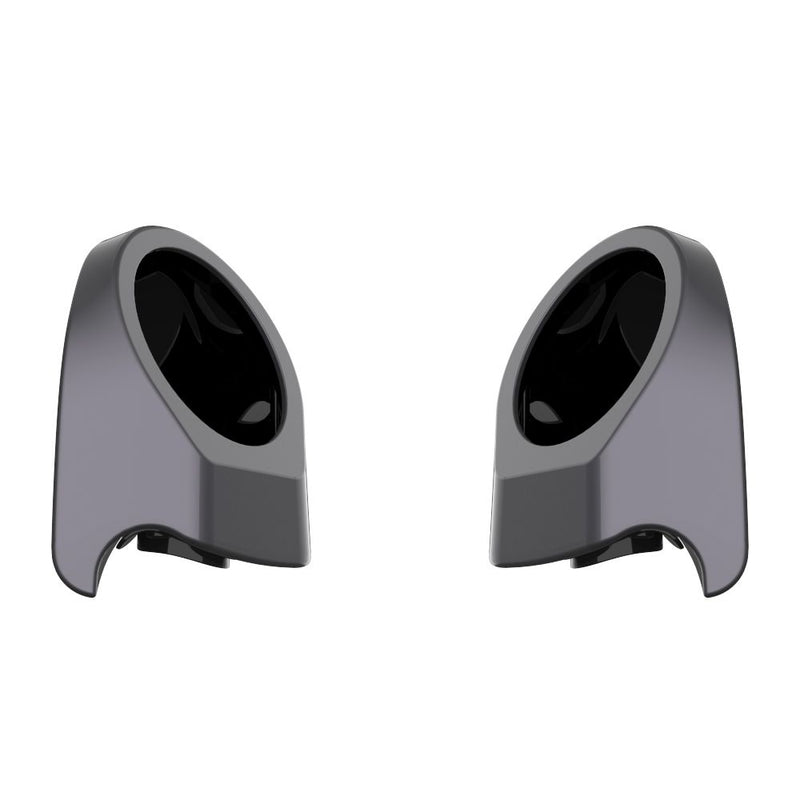 Advanblack Color Matched 6.5 Inch Speaker Pods for Advanblack & Harley King Rear Tour Trunk Pack