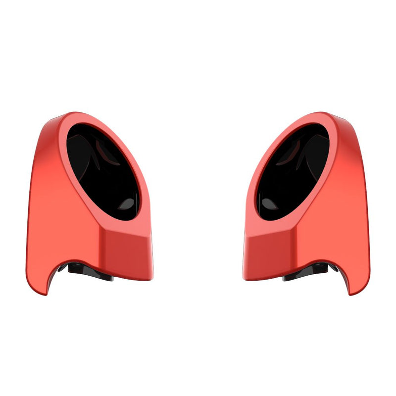 Advanblack Color Matched 6.5 Inch Speaker Pods for Advanblack & Harley King Rear Tour Trunk Pack