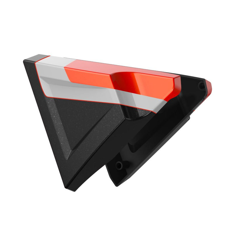 Advanblack Color Matched Holeshot 1.0 FXR Style Side Covers for '09Up Harley Touring