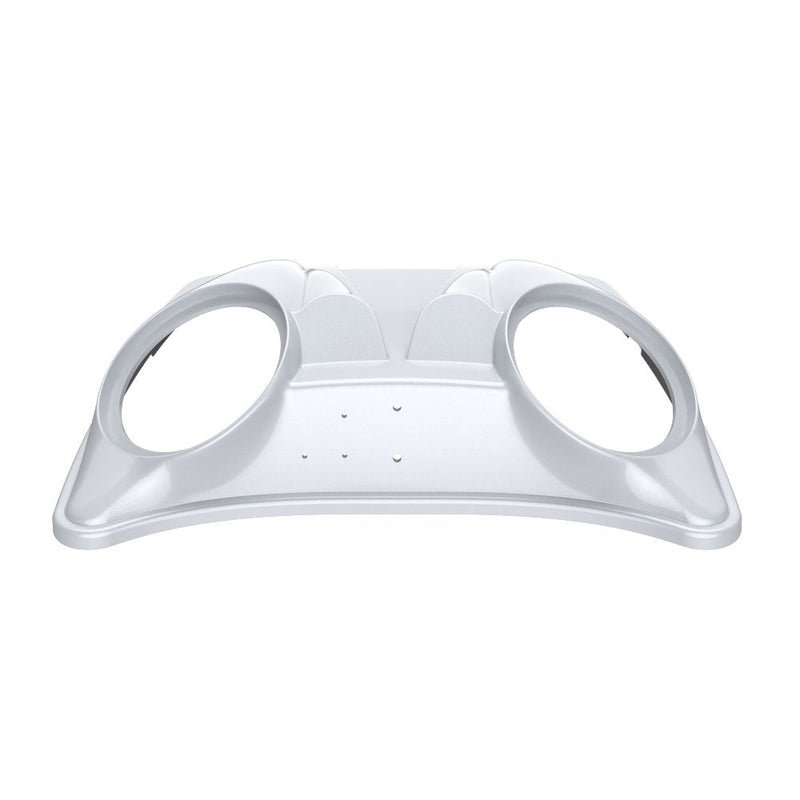 Advanblack Dual 8'' Speaker Lids for Advanblack / OEM Harley Rushmore Razor, Chopped & King Rear Tour Trunk Pack
