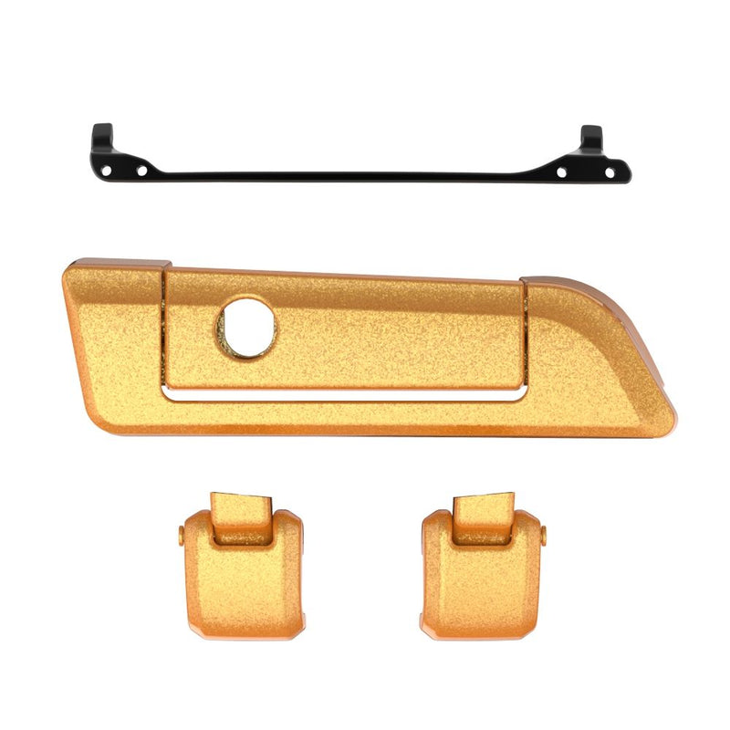 Advanblack Color Matched Hinges & Latch kit  For Advanblack & Harley Razor Chopped King Rear Tour Trunk Pack