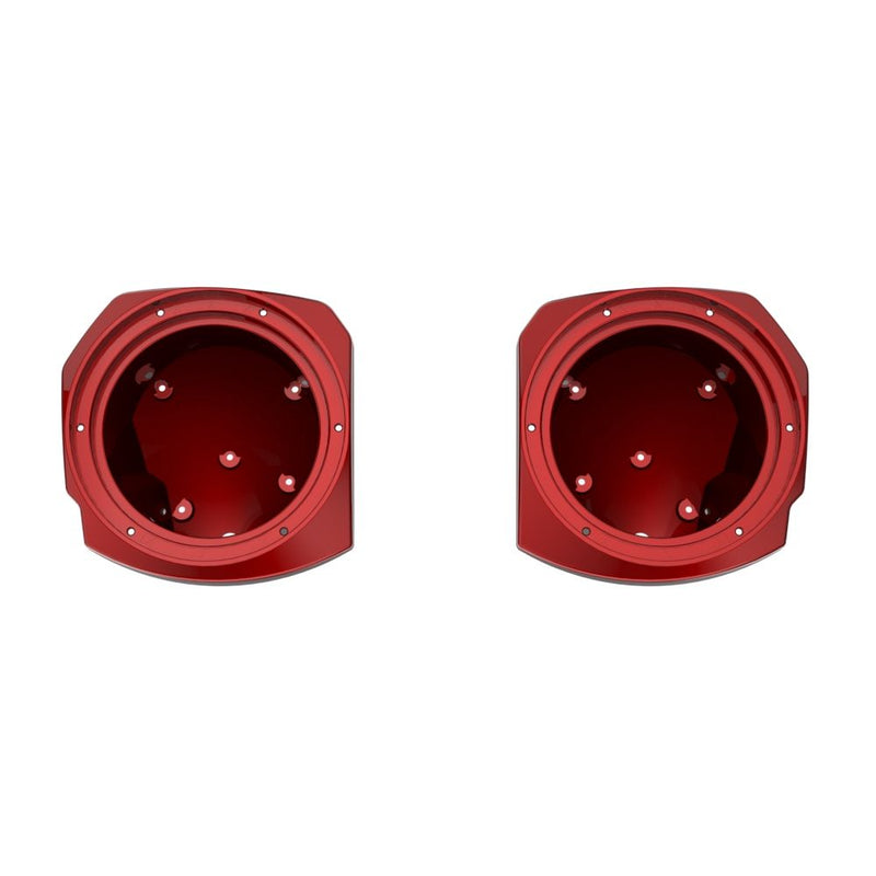 Advanblack Color-Matched 8-inch Speaker Pods for 23.5-Up Harley Touring
