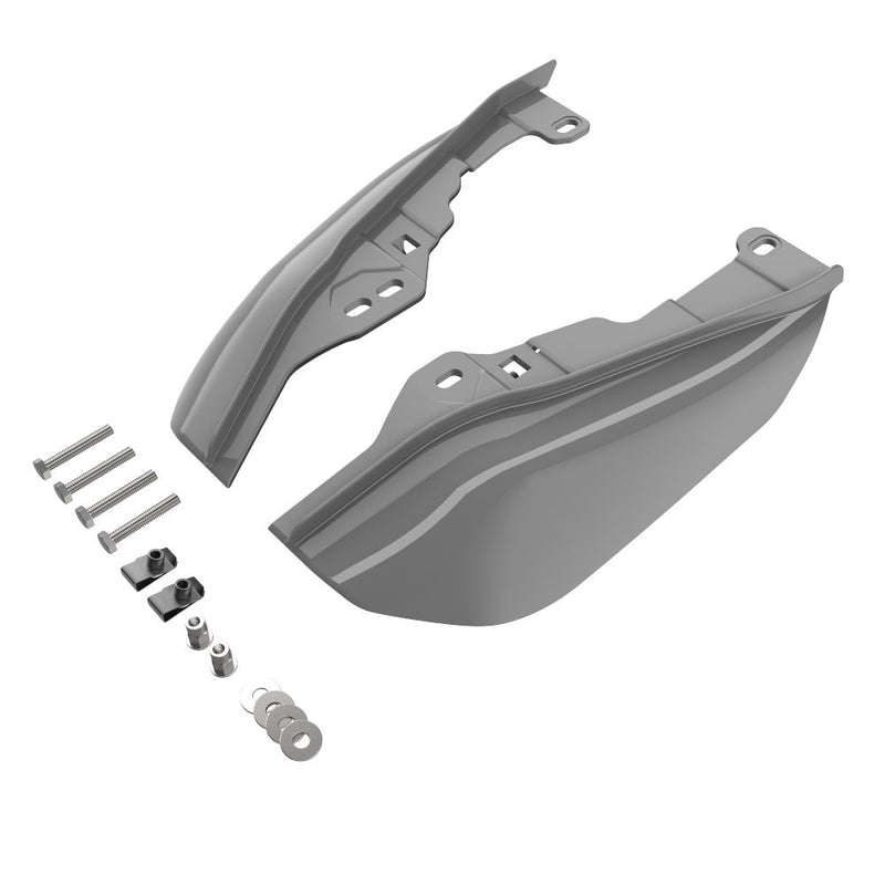 Advanblack Mid-Frame Air Deflectors heat shield For '09Up Harley Davidson Touring