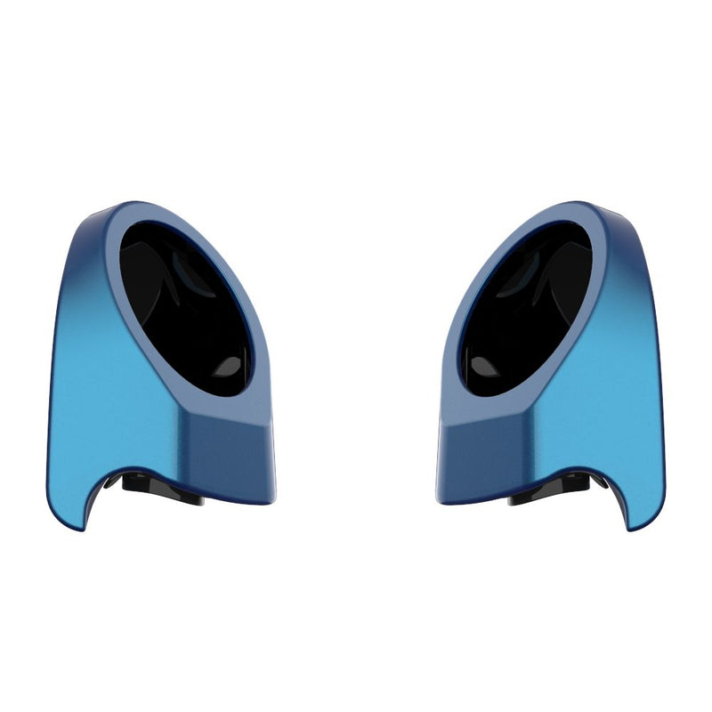 Advanblack Color Matched 6.5 Inch Speaker Pods for Advanblack & Harley King Rear Tour Trunk Pack