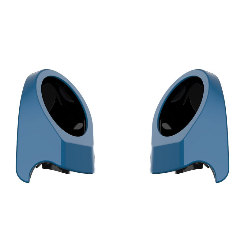 Advanblack Color Matched 6.5 Inch Speaker Pods for Advanblack & Harley King Rear Tour Trunk Pack