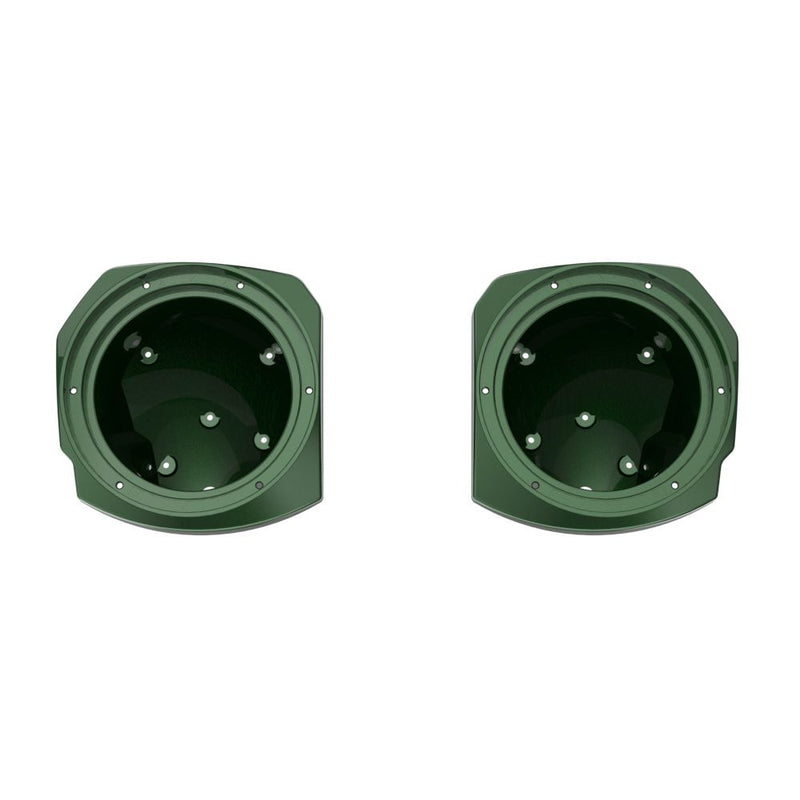 Advanblack Color-Matched 8-inch Speaker Pods for 23.5-Up Harley Touring