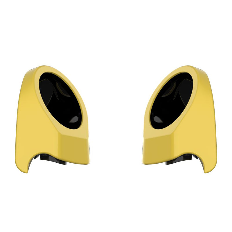 Advanblack Color Matched 6.5 Inch Speaker Pods for Advanblack & Harley King Rear Tour Trunk Pack
